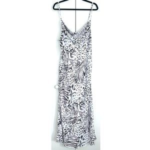 VICI NWOT Cowl Neck Midi Slip Dress Size L